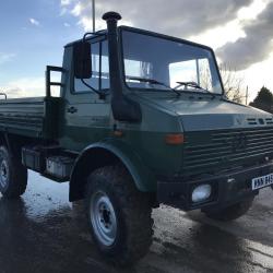 MERCEDES 4 X 4 UNIMOG WELD RIG