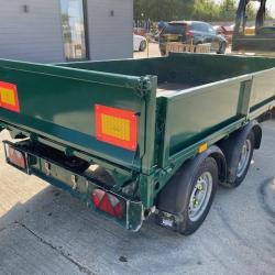 IFOR WILLIAMS 8 X 5 ELECTRIC TIPPING TRAILER