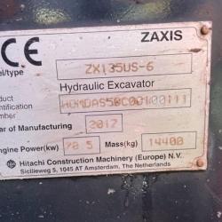 Hitachi ZX135US-6