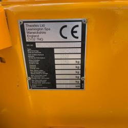 Thwaites 3 tonne swivel skip dumper,