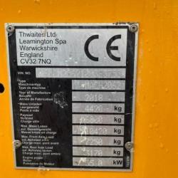 Thwaites 6Tonne Swivel Skip Dumper