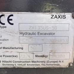 Hitachi zx135-5