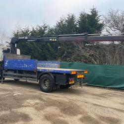 DAF Crane lorry LF55.220