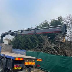 DAF Crane lorry LF55.220
