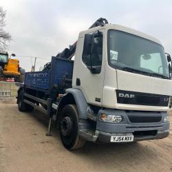 DAF Crane lorry LF55.220